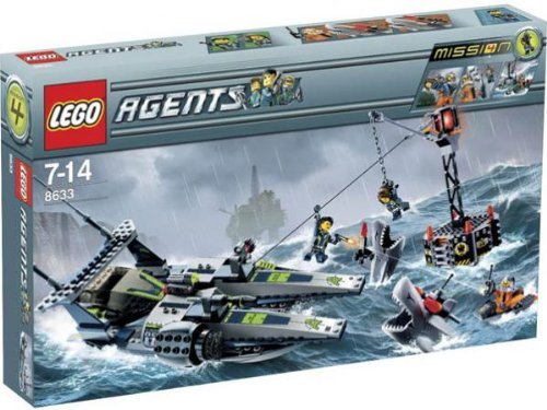 LEGO Agents 8633 - Mission 4: Rettung mit dem Speedboot