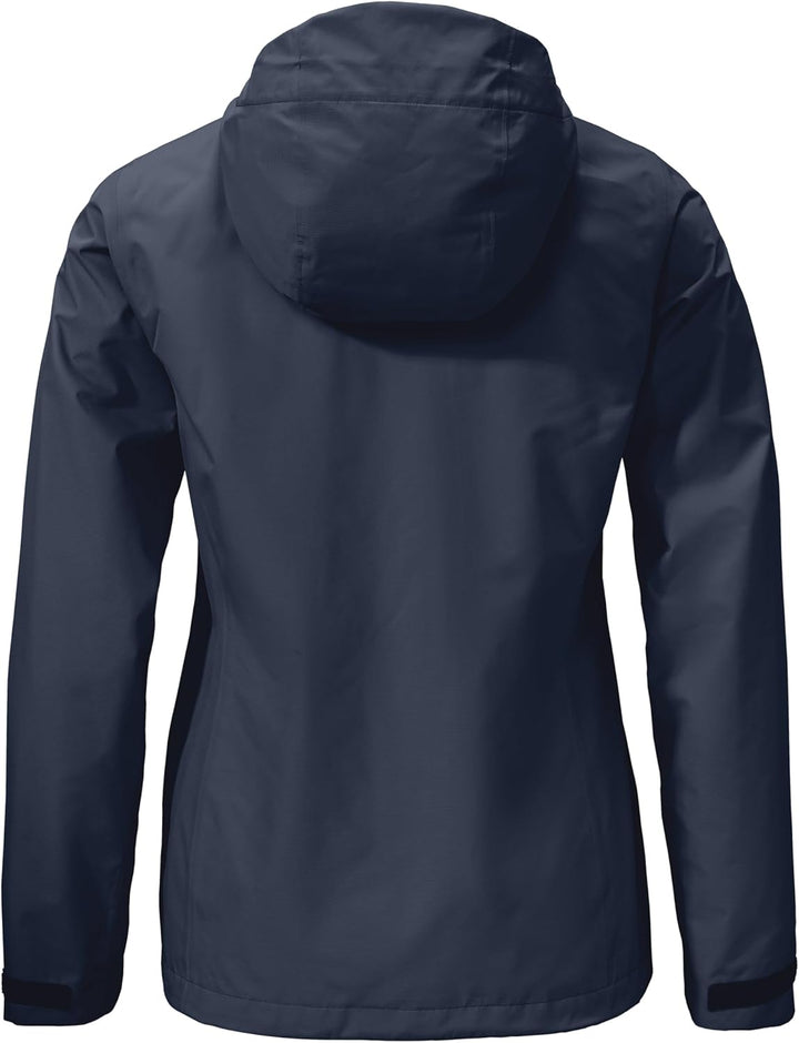 Schöffel Damen Jacket Gmund L, wind- und wasserdichte Regenjacke, atmungsaktive Outdoor Jacke, Wande
