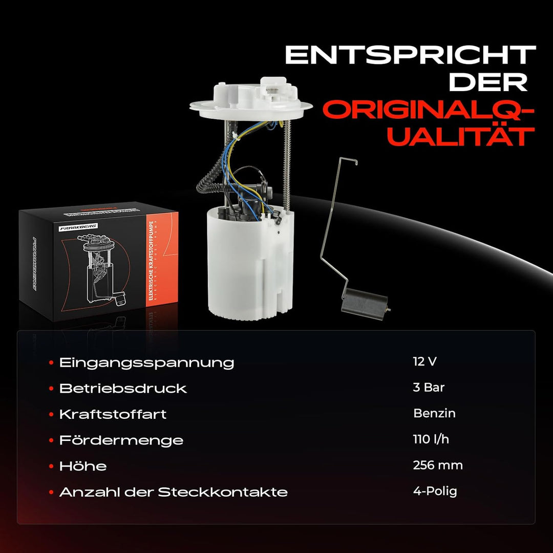 Kraftstoffpumpe Benzinpumpe für Ypsilon 846 1.2L Benzin 2011-2020 51836519