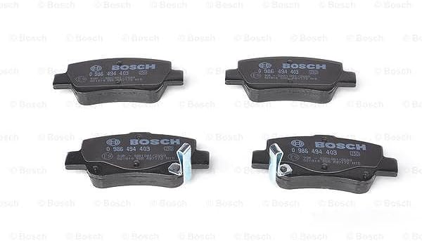 Bosch BP1327 Bremsbeläge - Hinterachse - ECE-R90 Zertifizierung - vier Bremsbeläge pro Set
