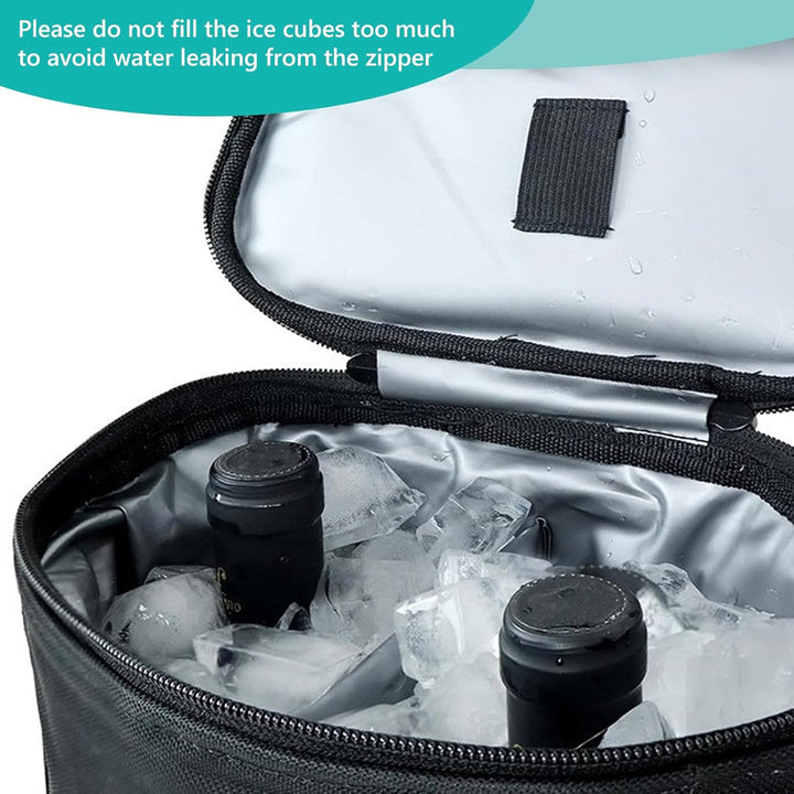 Isolierter Weintasche, Flaschentasche, Kühltasche, Weinkühler Tasche, Isolierte Weinkühltasche, Trag