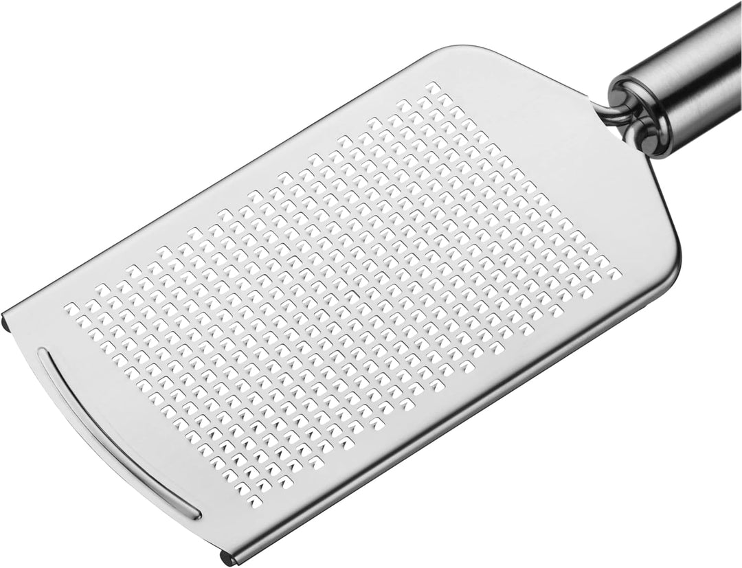 WMF Profi Plus Küchenreibe Edelstahl fein 25 x 6 cm, Käsereibe, Parmesanreibe, Cromargan Edelstahl t