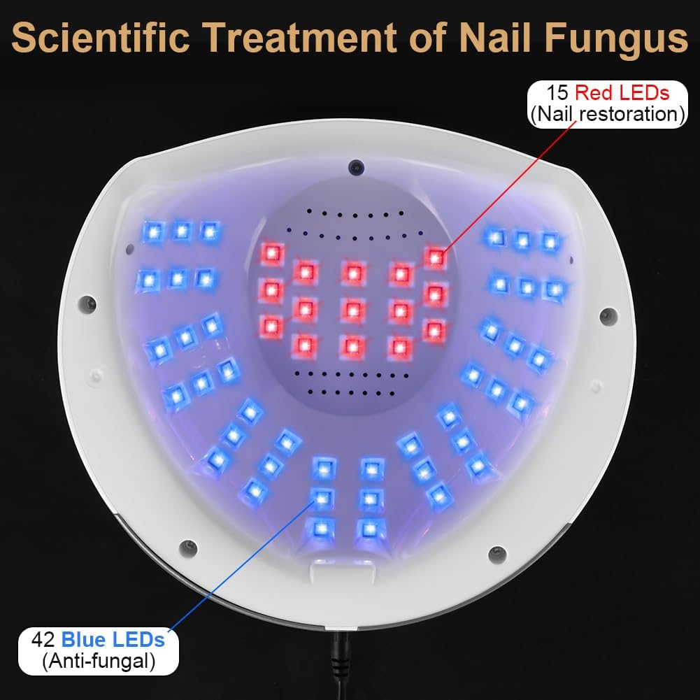 AOOWU Nagelpilz Laser Gerät, Nagelpilz-Laser, Gerät zur Reinigung und Pflege der Nägel für Zehennage