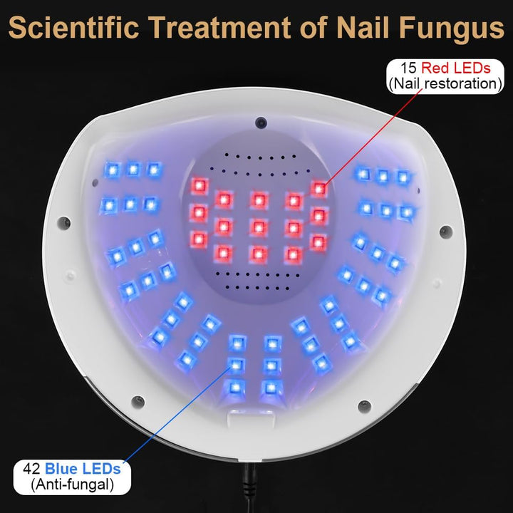 AOOWU Nagelpilz Laser Gerät, Nagelpilz-Laser, Gerät zur Reinigung und Pflege der Nägel für Zehennage