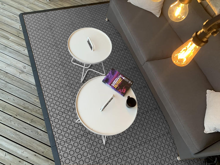 HestraPlattan Balkonfliesen Classic 02010 | Kunststofffliese Stecksystem Innen- und Aussenbereich |