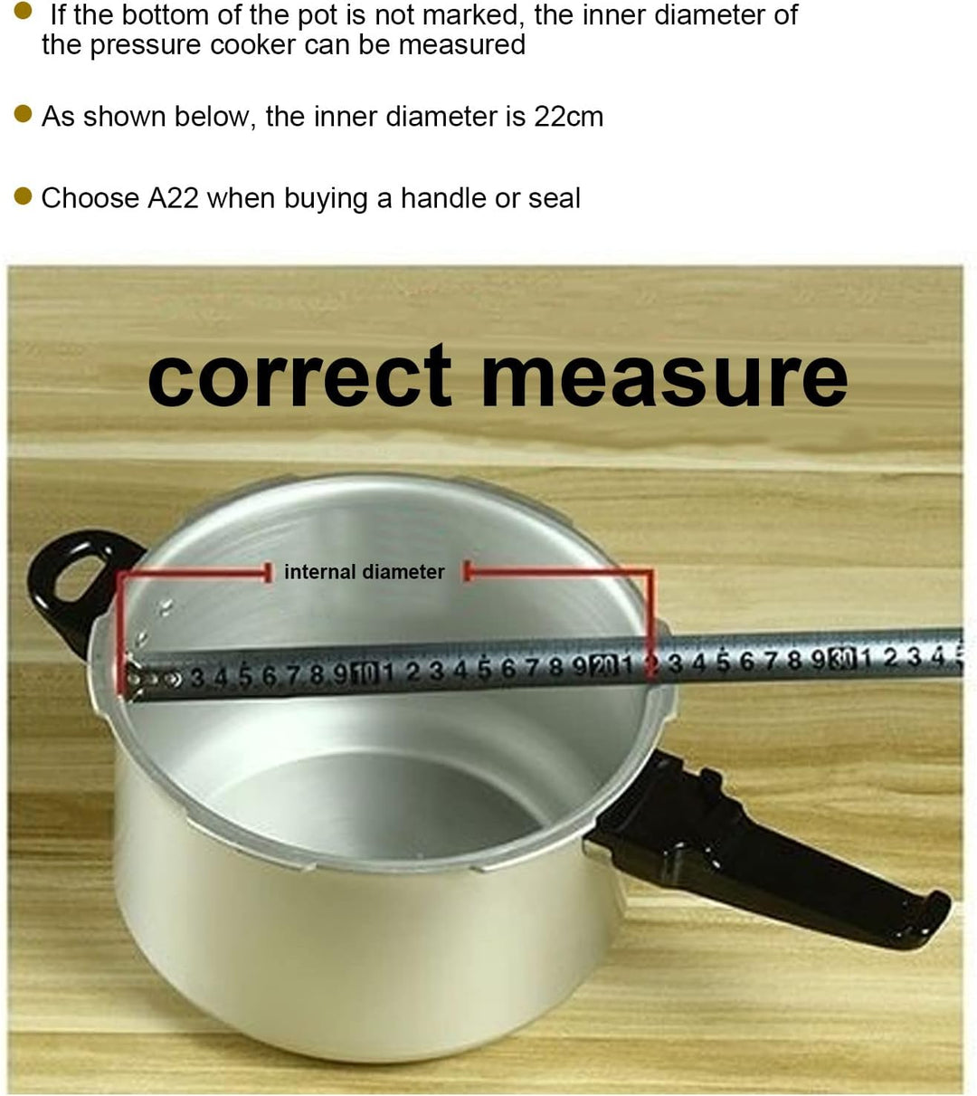 Schnellkochtopf Dichtungsring, Ersatzdichtung Silikon O-Ring Ersatzzubehör für Schnellkochtopf(20cm)
