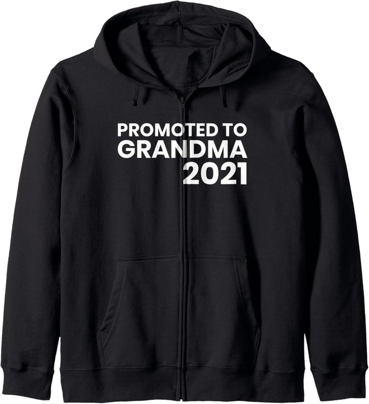 Promoted to Grandma 2021- Gift for New Grandma Kapuzenjacke