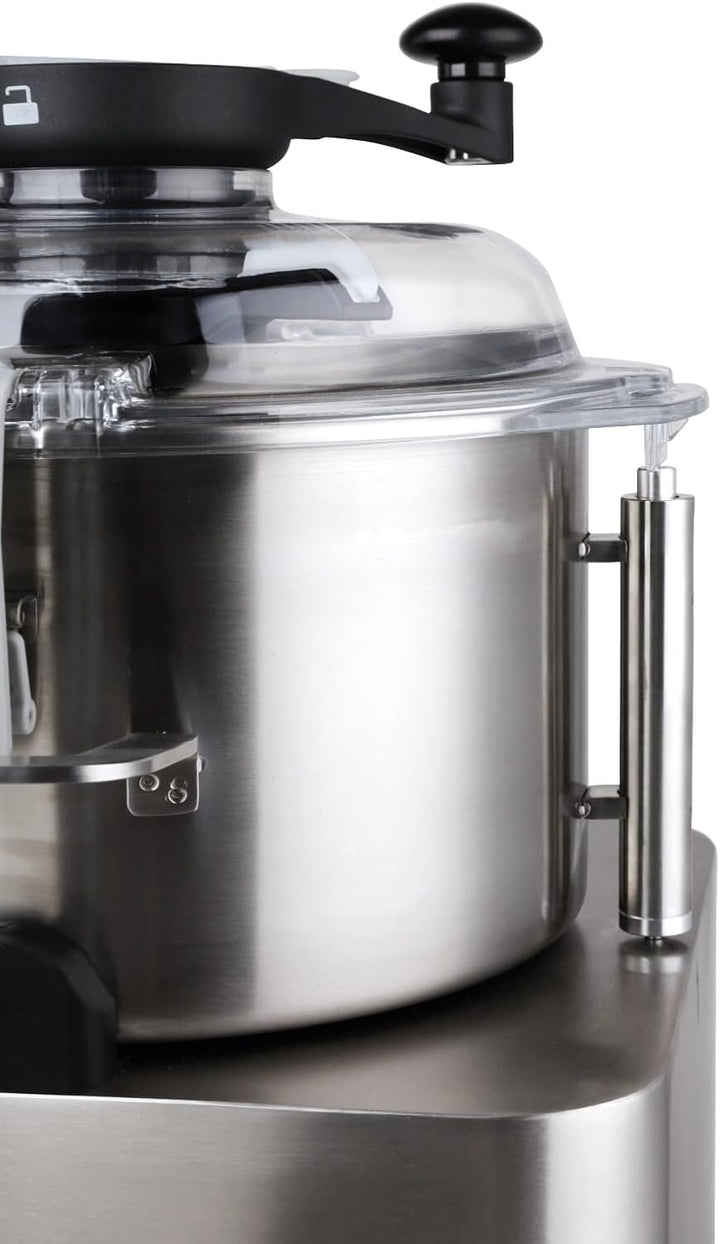 METRO Professional Kutter GFC1005, Professionelle Schneidemaschine aus Edelstahl, 5 L, 800 W, 1500 U