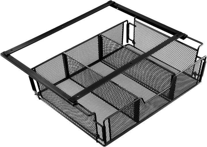 QWORK® schublade unter schreibtisch, Schubladen Organizer für Schreibtisch & Schminktisch, Versteckt