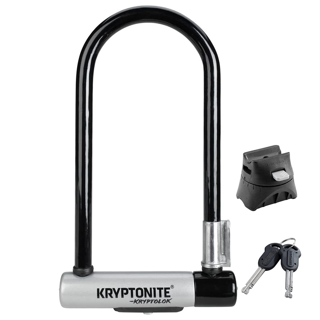 Kryptonite 3500388 Fahrradschloss, Silver, 10 x 22,5 cm KryptoLok Standard (10x22, 5cm), KryptoLok S
