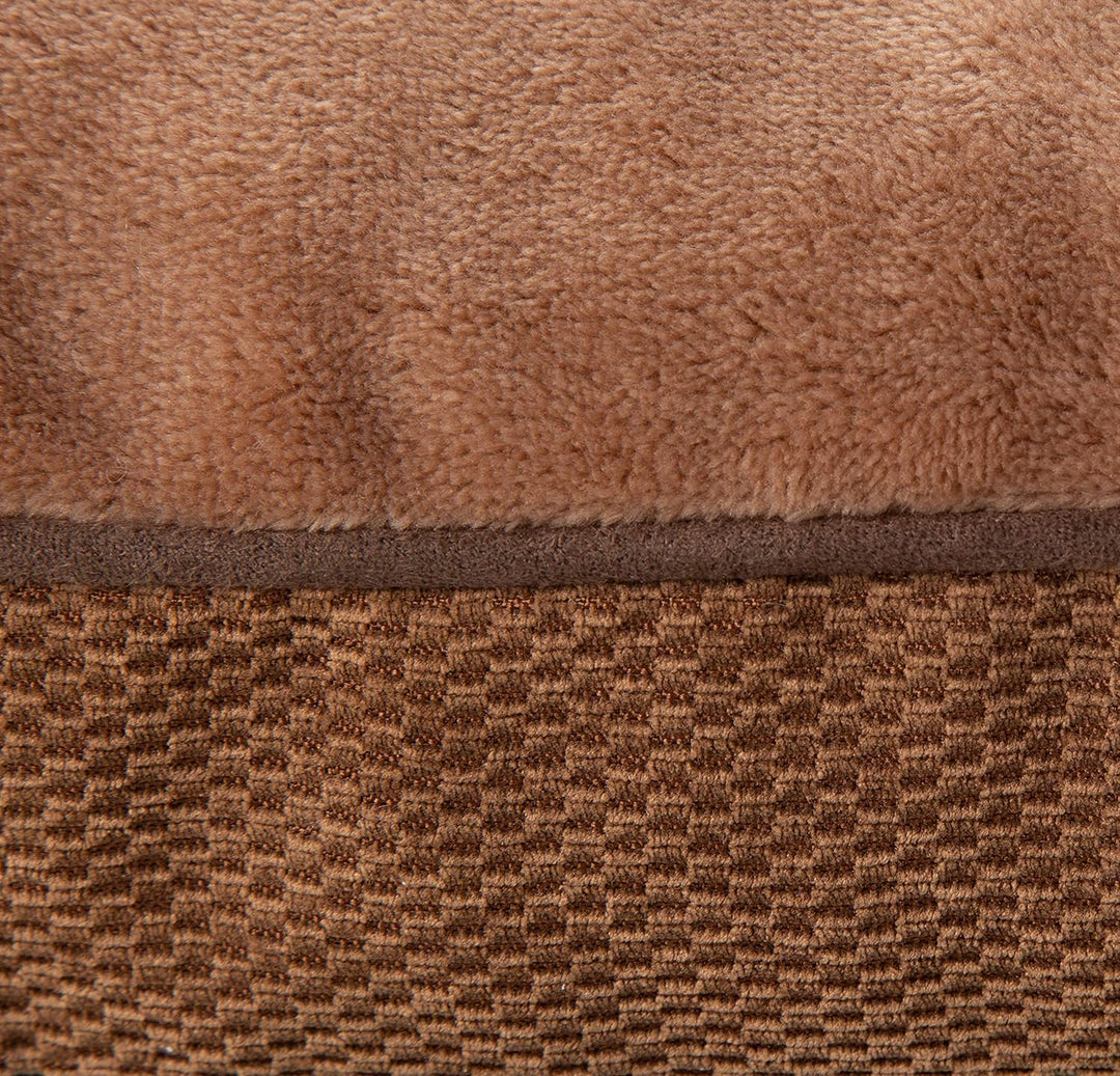 Scruffs 5060319932244 1161 Chester Hunde Kissen, L, braun Braun L 100 x 70 x 8 cm, Braun L 100 x 70