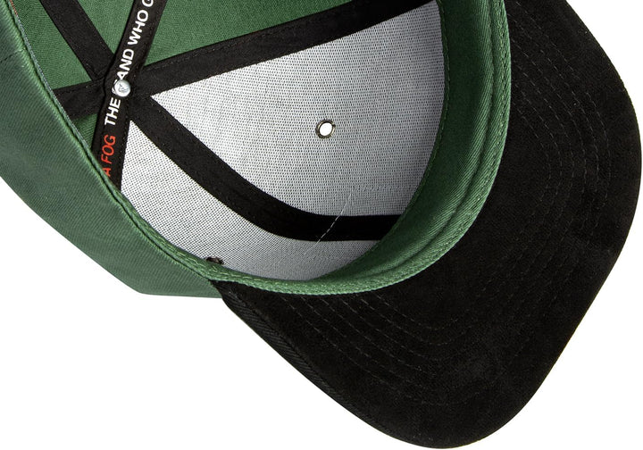 Nebelkind Chave Snapback olivgrün schwarz Fog You OneSize Unisex