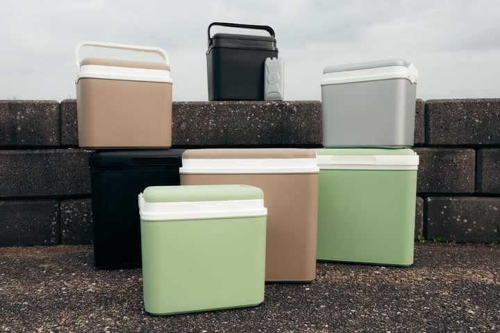 Hochwertige Isolier-Kühlbox – Made in Italy – Robuste Passiv-Kühlbox für Freizeit, Strand &amp; Camping