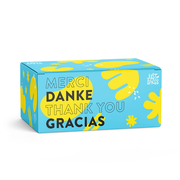 Just Spices Danke Gewürzbox I 6 vielseitige Gewürzmixe in einer Geschenkbox I Das perfekte Geschenk