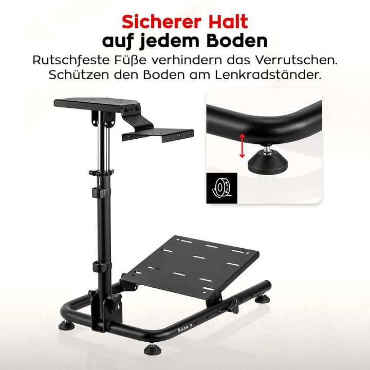 huzaro Speed 2.0 | Lenkradständer Racing Wheel Stand Racing Ständer | Geeignet u.a. für Logitech G25