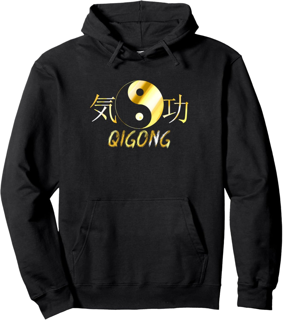 Chinesische Symbole - Energieanbau - Qigong Pullover Hoodie