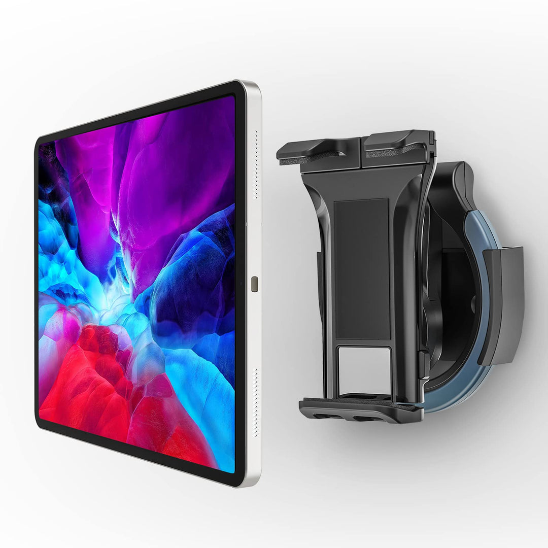 Padwa Lifestyle 360° Drehbare Tablet-Wandhalterung mit Ladestelle – Universal für 4,7"-11" Tablet/Sm