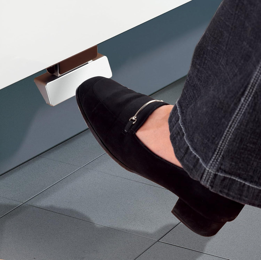 Hailo Kick and Go 3691501 | Öffnungssystem für Abfallsammler per Fusstritt | passend für Unterschran