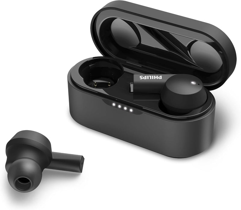 Philips Audio TAT5505BK/00 In Ear Kopfhörer Bluetooth Kabellos (Hybrid Active Noise Canceling, Aware