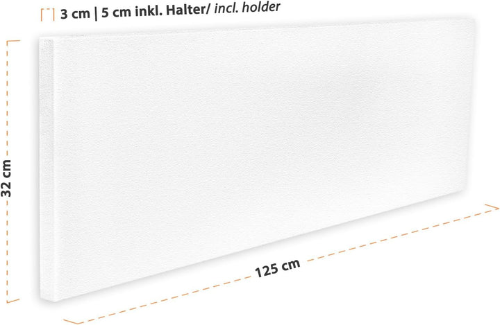 330W 125x32cm Elektroheizkörper Infrarot Heizstrahler Wandheizung f. Badezimmer 330W - 125x32 cm, 33