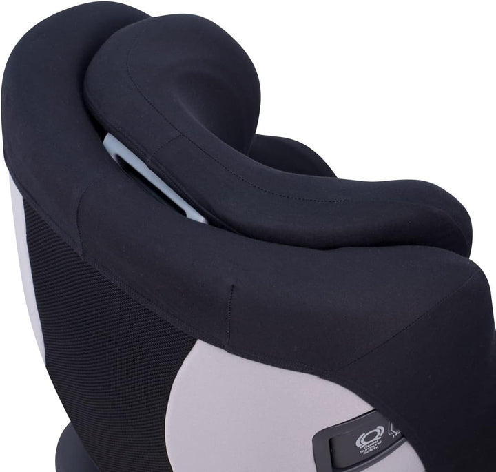 JYOKO Kids Bezug aus Baumwolle, kompatibel mit Joie I-Spin 360 und Joie I-Safe (Black Star) Schwarz