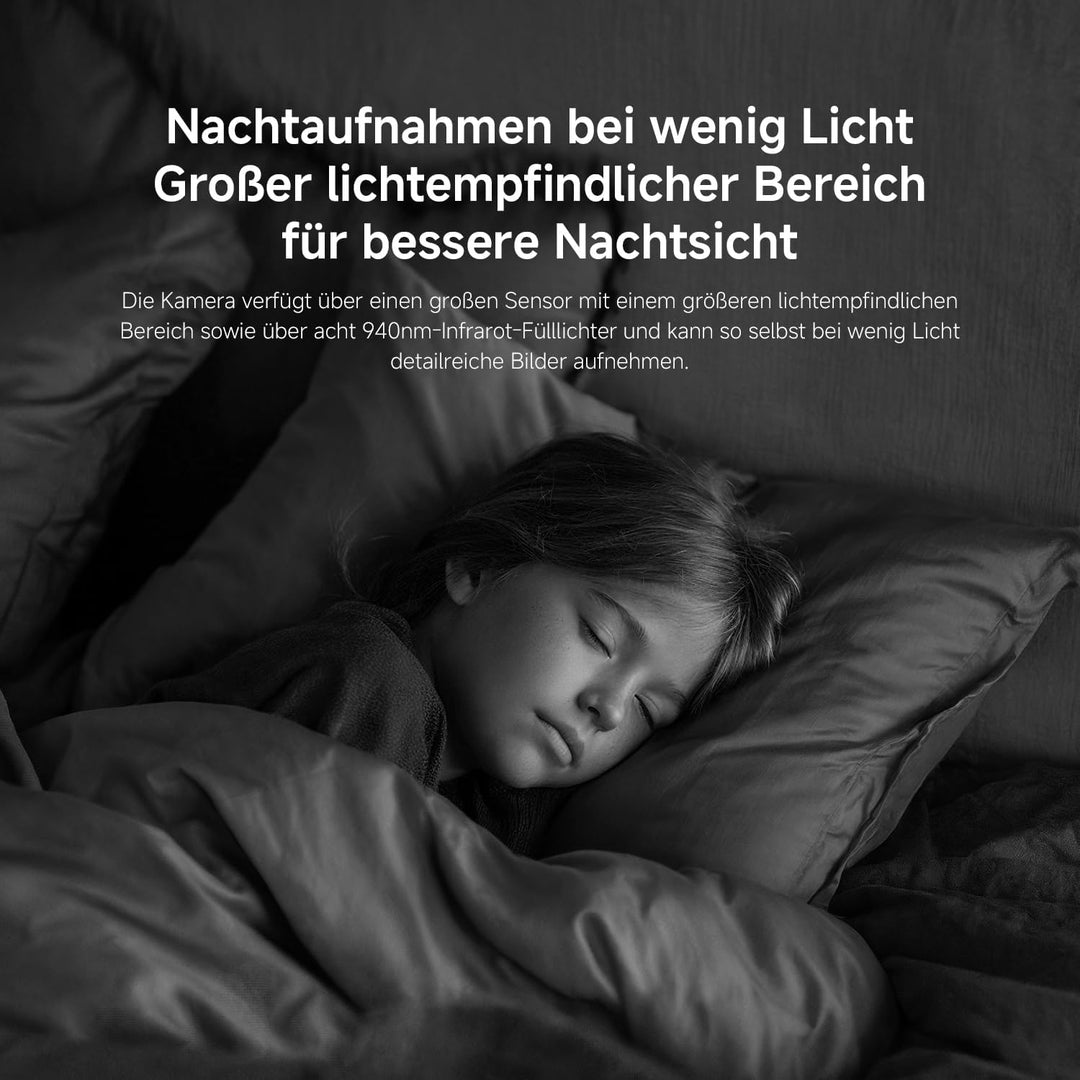 XIAOMI C500 3.5K 6MP Innenkamera mit Personen-/Haustiererkennung, Auto-Tracking, physischer Objektiv