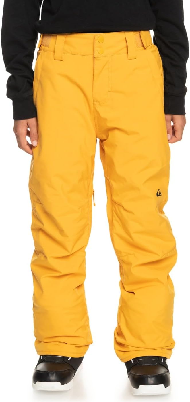 Quiksilver Jungen Hose Estate Youth Pt 10 Jahre Mineral Yellow, 10 Jahre Mineral Yellow