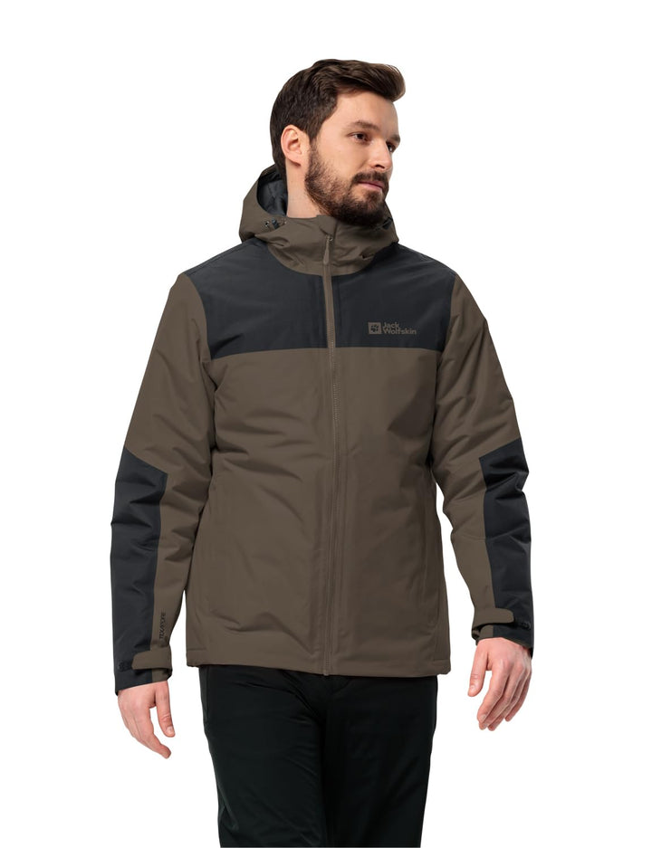 Jack Wolfskin Herren Jasper Ins Jkt M Jacket, cold coffee