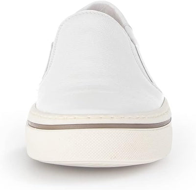 Gabor Damen Slipper, Frauen Halbschuhe,Wechselfussbett 36 EU Weiss Weiss 20, 36 EU Weiss Weiss 20