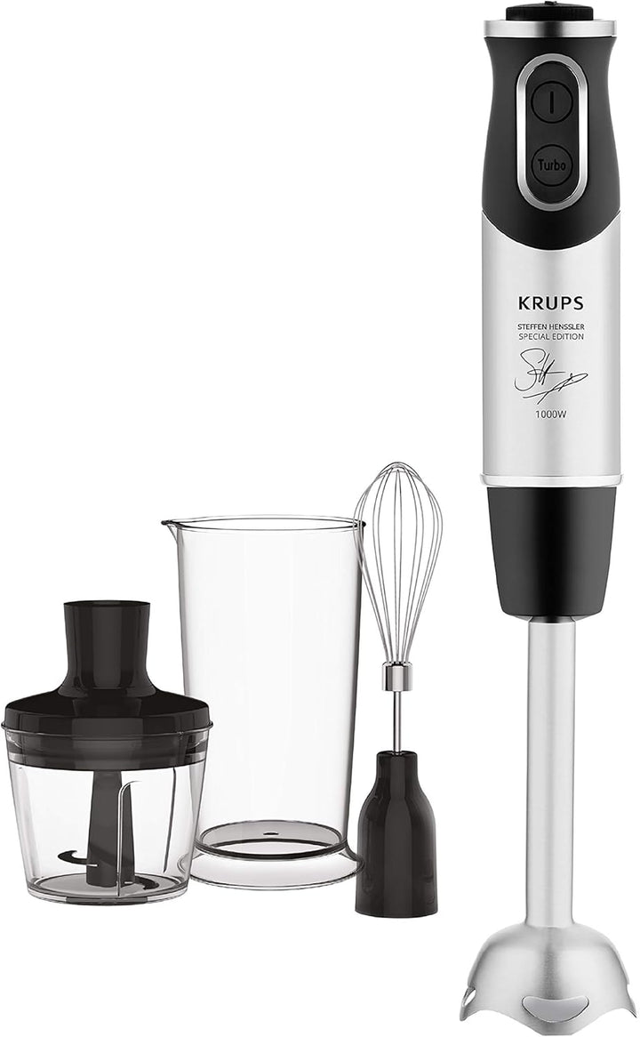 Krups Perfect Mix Stabmixer HZ6568 | Blender | 1000 W | Edelstahl/dunkelgrau & Philips Domestic Appl