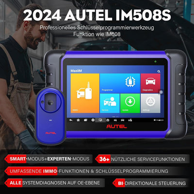 Autel MaxiIM IM508 Scanner [2 Jahres Update] Schlüssel Programmierwerkzeug mit XP200 Programmierer,