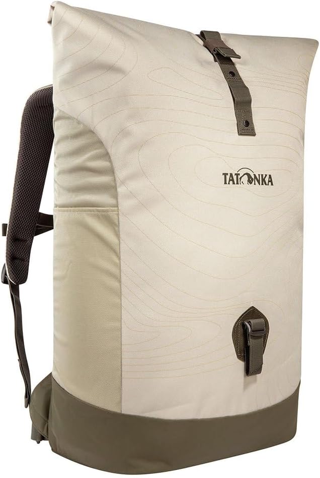 Tatonka 34l Daypack Grip Rolltop Pack - Rucksack mit Rollverschluss und 15 Laptopfach - 34 Liter Bro