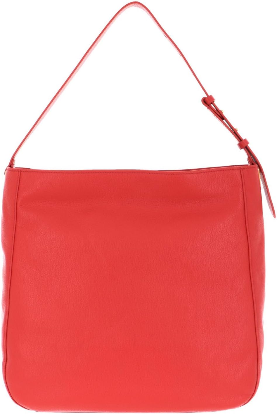 Coccinelle Lea Shoulder Bag Coral Red