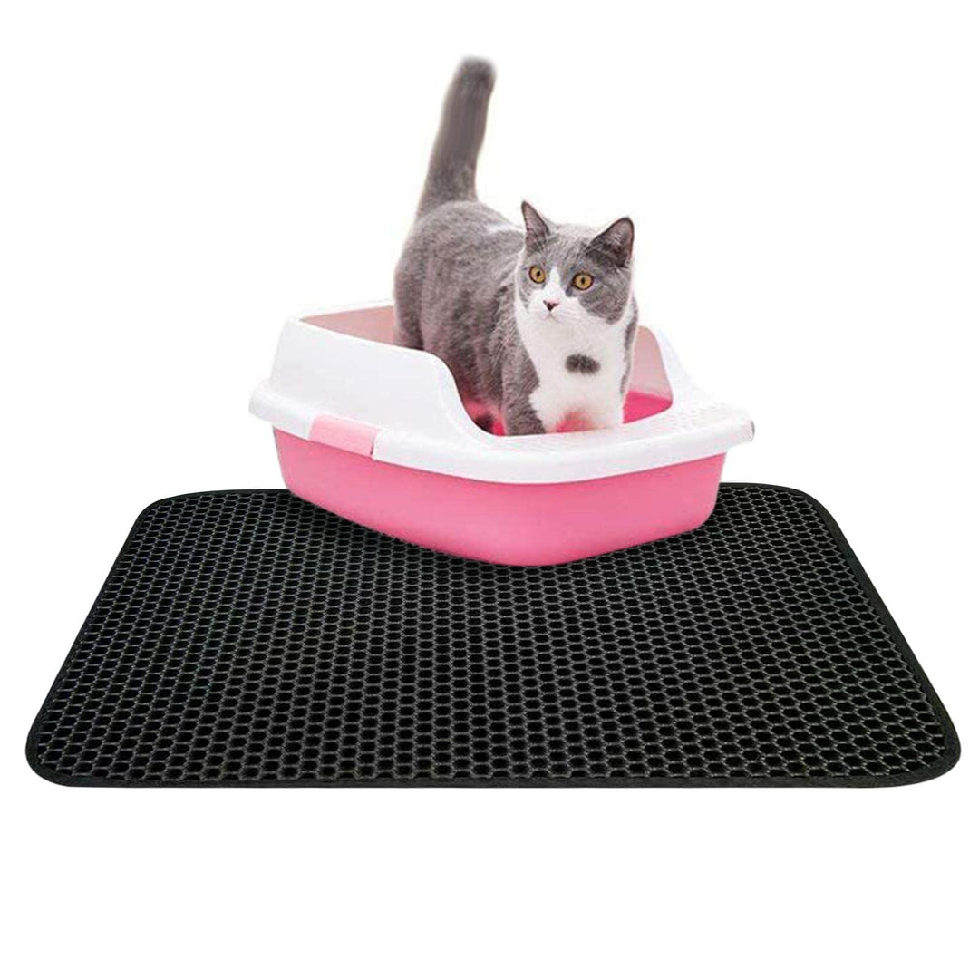 Katzentoilette Matte - Katzenstreu Matte für Katzentoilette | Schöne Einfangmatte für Katzentoilette