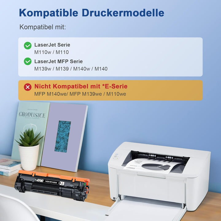 Palmtree 207X Mit Chip Toner Kompatibel für HP 207X 207A Schwarz für HP Color LaserJet Pro MFP M283f