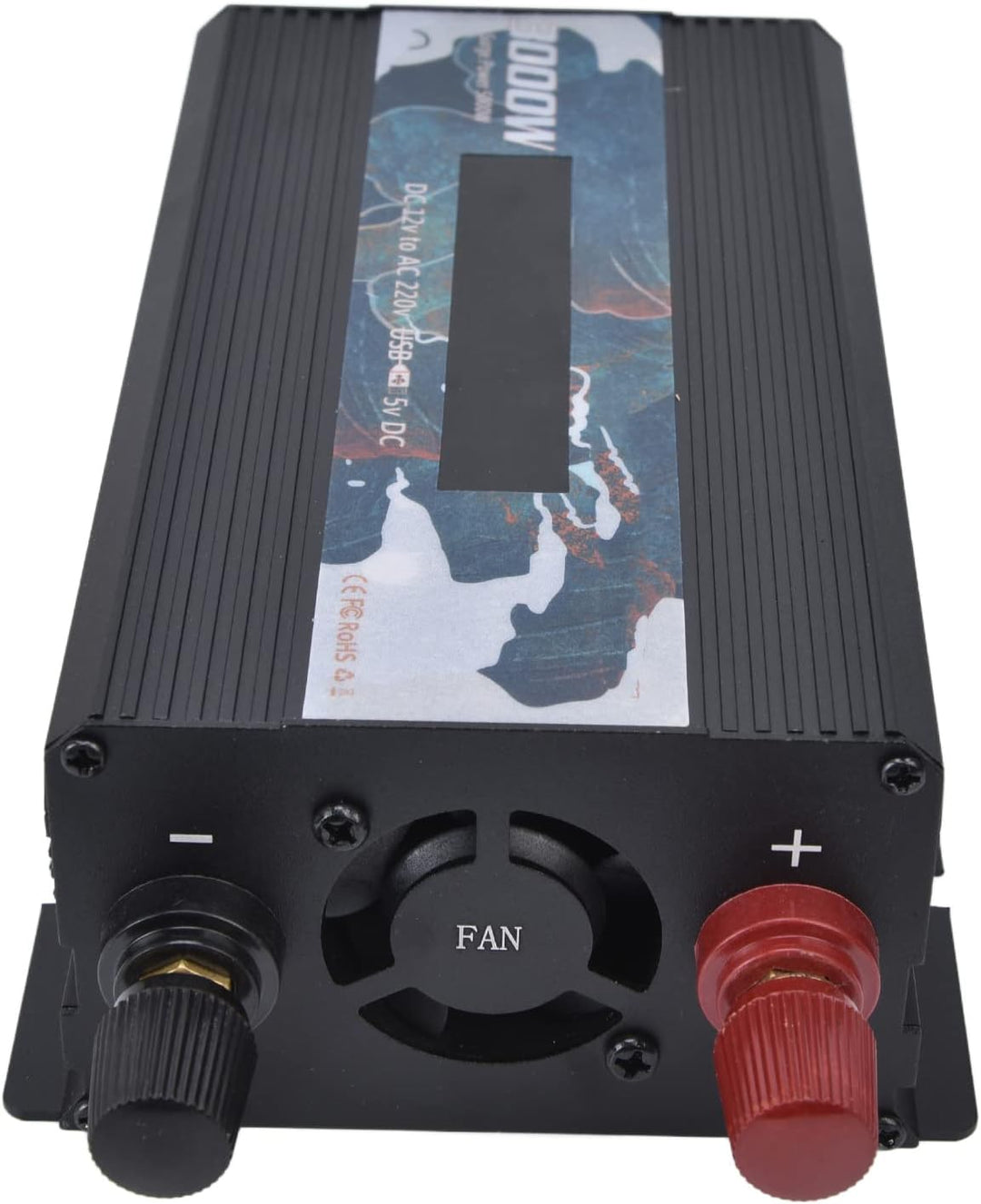 3000 W Reiner Sinus-Wechselrichter DC 12 V auf AC 220 V Multifunktionaler Batteriekonverter für Zuha