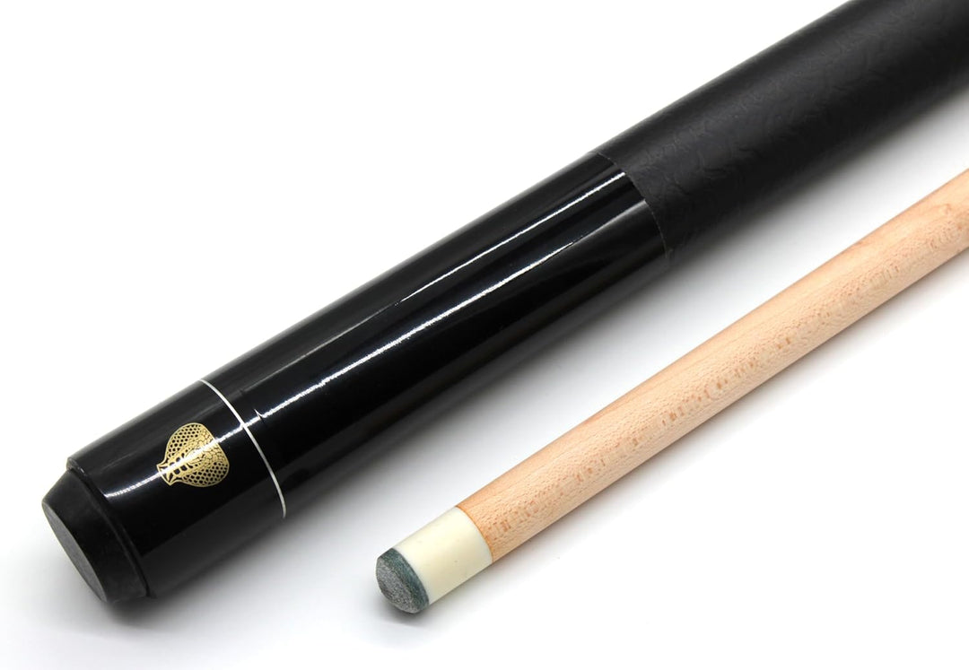 Billard Zubehör Billard Queue Cobra 2-teilig, 148cm, Ahornholz, 13mm Klebeleder, 18-21 Oz. Walnuss,