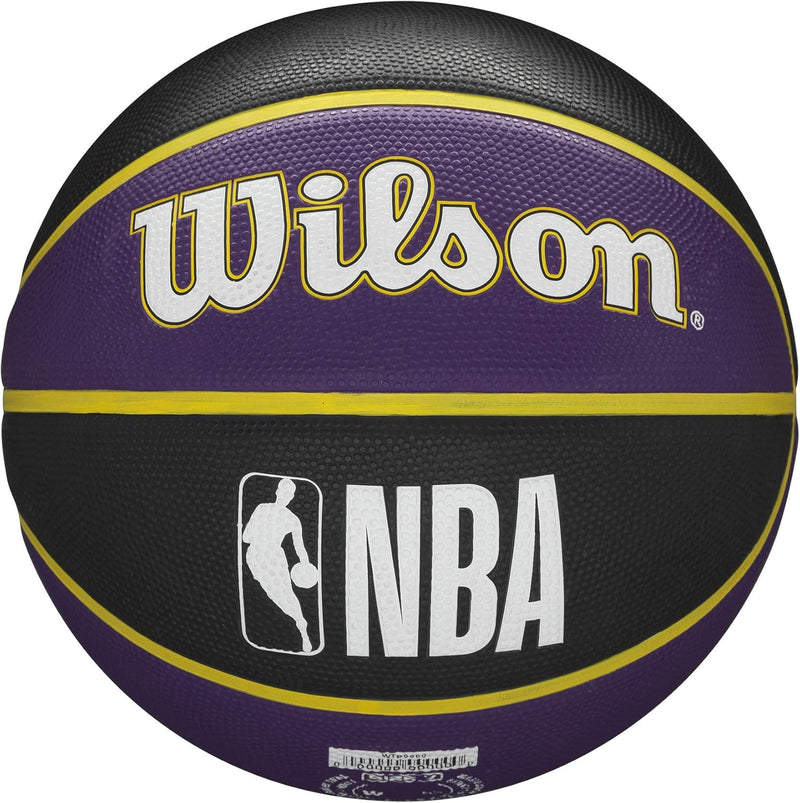 Wilson Unisex-Adult NBA Team Tribute Basketball 7 Los Angeles Lakers, 7 Los Angeles Lakers