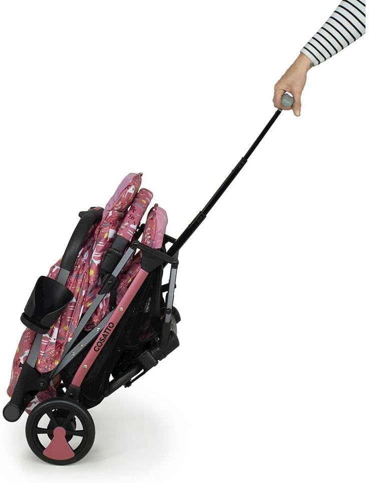 COSATTO Woosh 3 - Leichter Kinderwagen ab Geburt bis 25kg.Einfaches Zusammenklappen mit 1 Hand,kompa