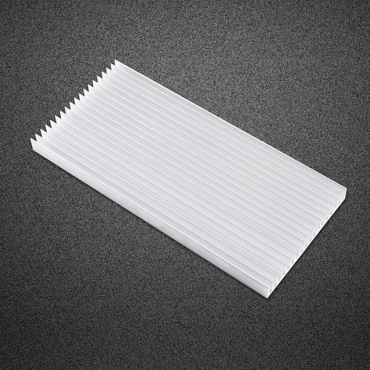 Kühlkörper, 1-tlg. Aluminium-Kühlkörper 300 x 140 x 20 mm Kühlkörper für Hochleistungs-LED-Licht