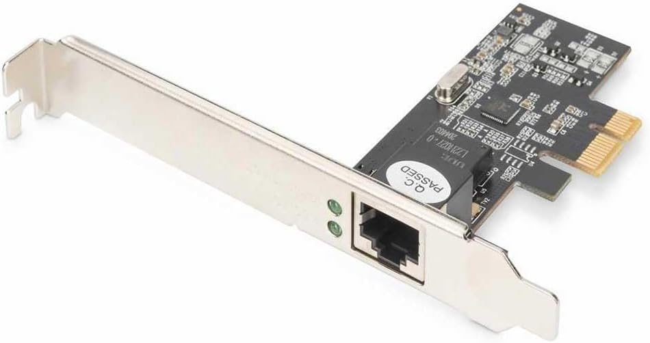 DIGITUS 2.5 Gigabit Ethernet Netzwerkkarte - 2500/1000/100/10 Mbps - PCI Express 1x RJ45 2.5 Gbit/s,