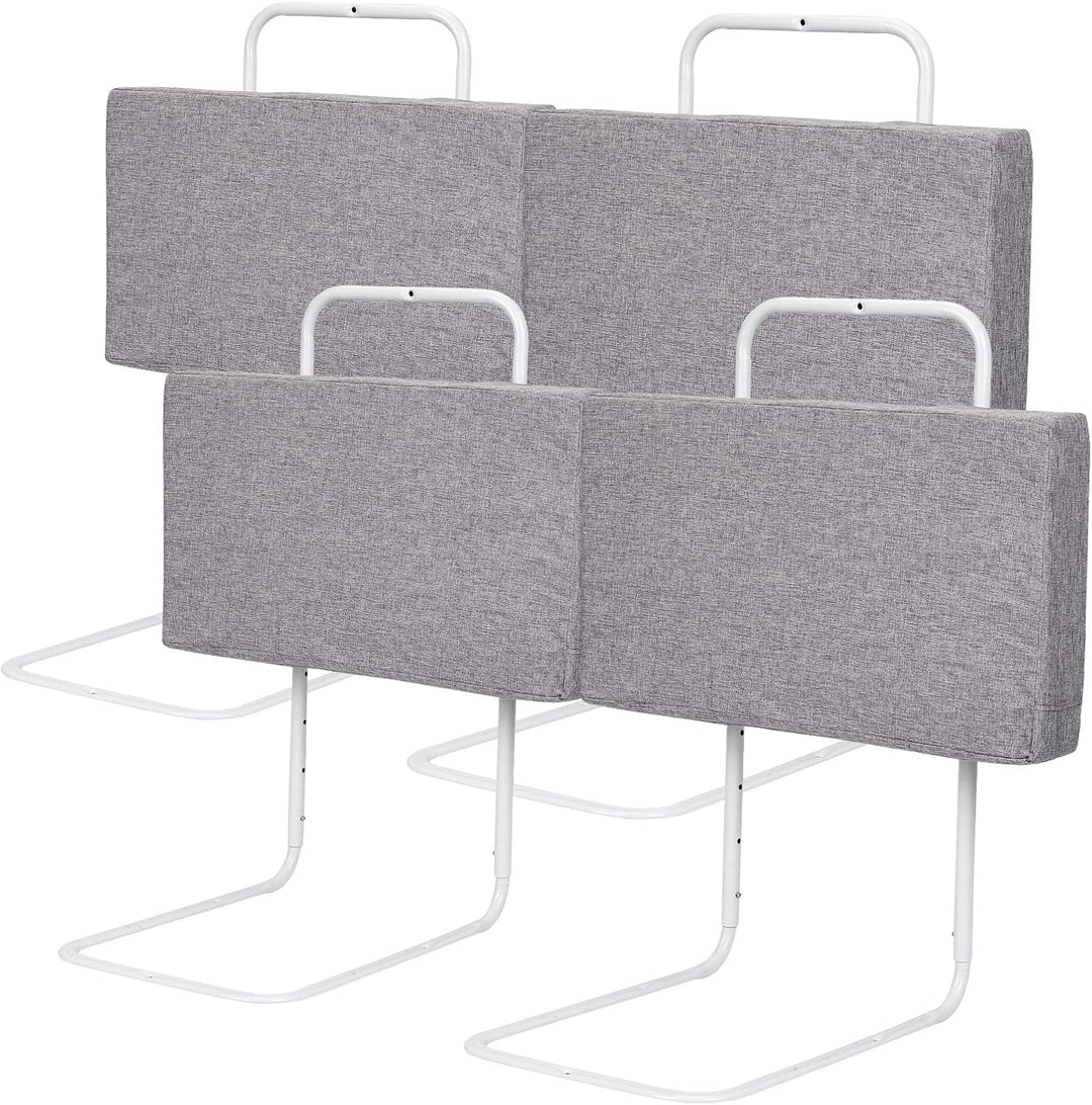 Ikodm Bettgitter 4x50cm rausfallschutz Bett Bettschutzgitter für Kinder 5-Loch Höhenverstellbar Bett