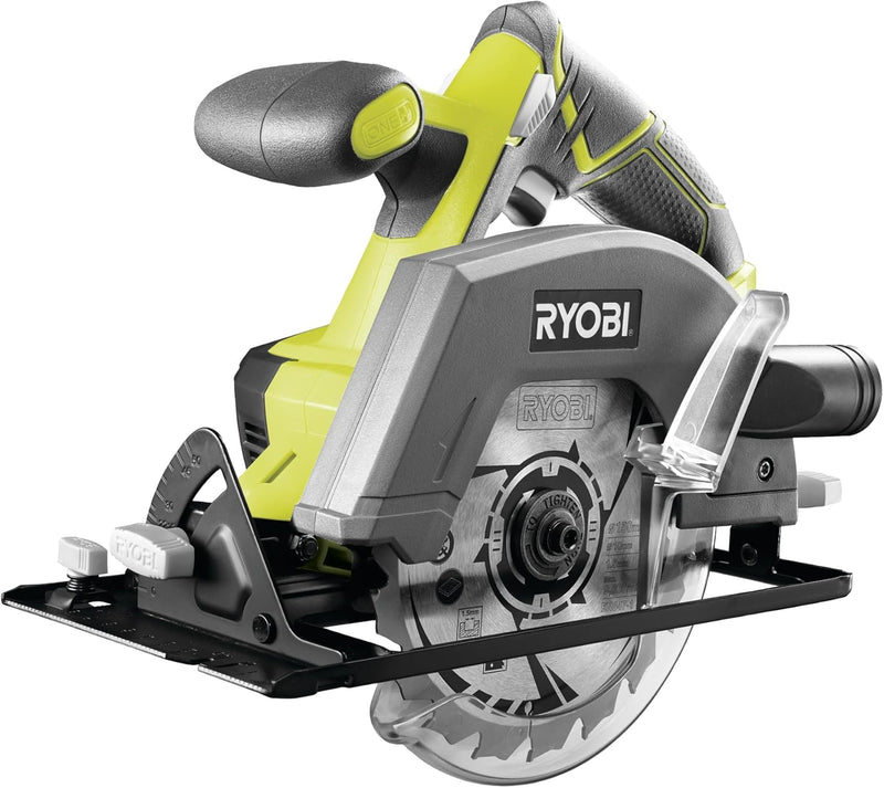 RYOBI 18 V ONE+ 10-tlg. Akku-Combo-Kit RCK186O-242SZL, Schlagbohrschrauber, Stichsäge, Handkreissäge