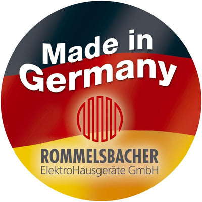 ROMMELSBACHER Ceran Grill CG 2303/E - Made in Germany, Ceran Grillfläche, Temperaturen bis 380 °C st