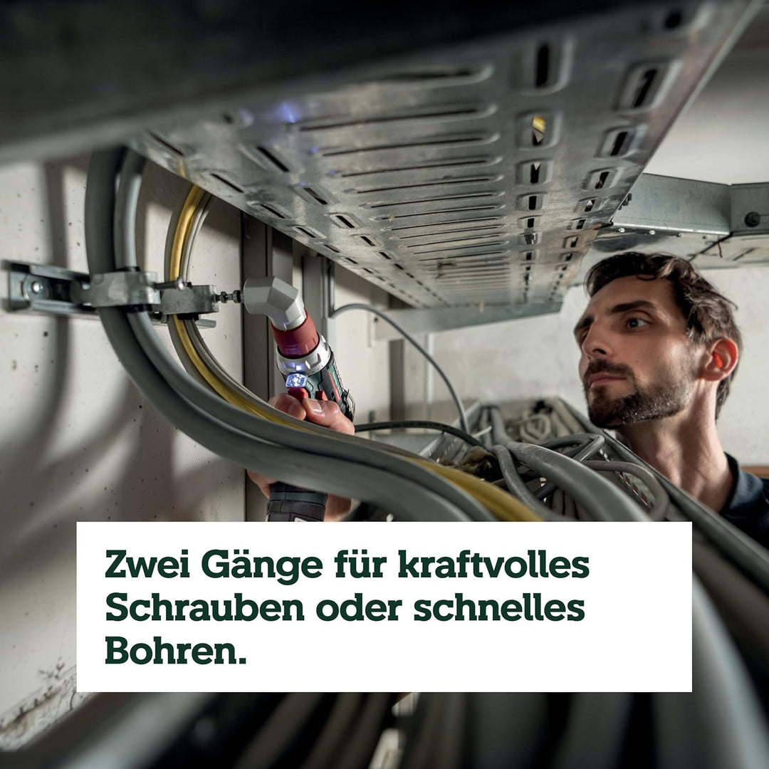 Metabo PowerMaxx BS BL Q Akku-Bohrschrauber 12V (Schrauber mit 2x Akku und Ladegerät in Kunststoffko