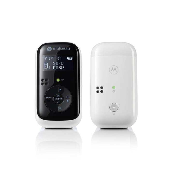 Motorola Nursery PIP15 Audio-Babyphone mit HD-Sound, Temperaturüberwachung, Zwei-Wege-Kommunikation,