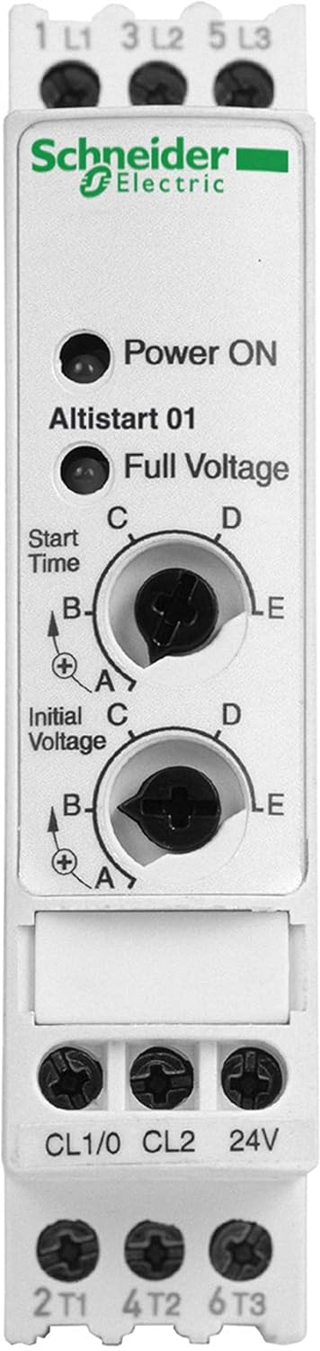 ATS01 6A 230V MONO/110-480V TRI 1FASE white
