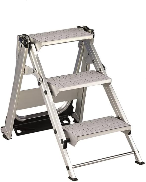 Svelt Record 3 Stufen – Hocker Profi Industrie doppelt klappbar auf einen Baum