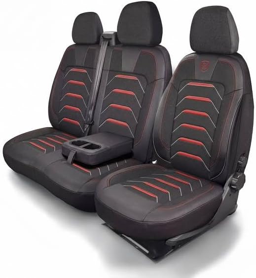 Autositzbezüge Universal 2+1 für FIAT Ducato, Peugeot Boxer, Citroen Jumper (2014-2024) – Vordersitz
