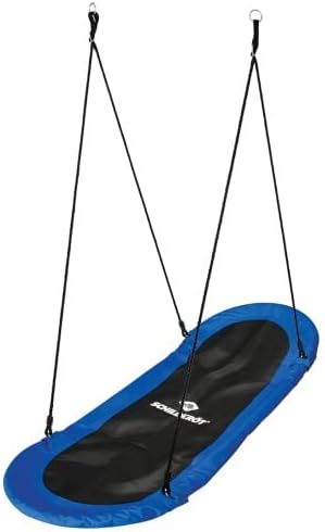 Schildkröt® Nestschaukel Oval, riesige Gartenschaukel für Kinder & Erwachsene, 165cm x 70cm, Hängesc